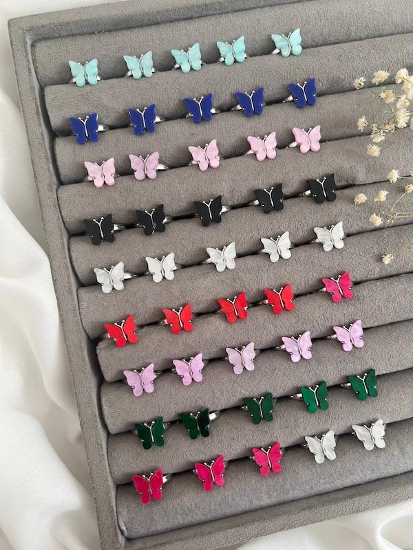 انگشتر پروانه بهشتی