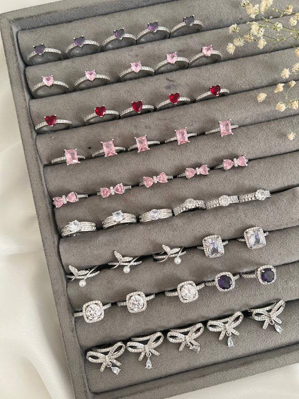 ۱۲مدل انگشتر جواهری