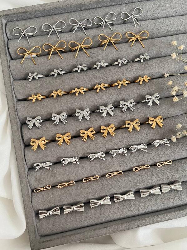 انگشتر استیل پاپیون