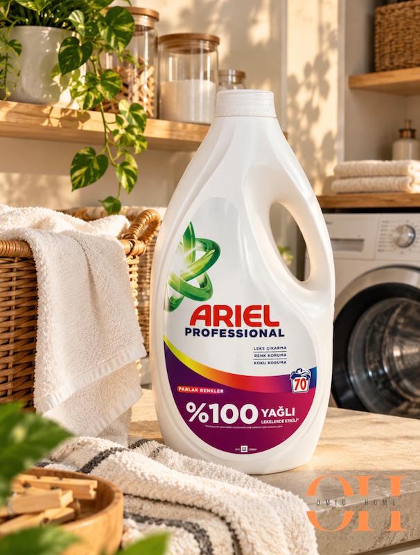 مایع لباسشویی آریل پروفشنال مخصوص لباس‌های رنگی ۳.۱۵ لیتری 