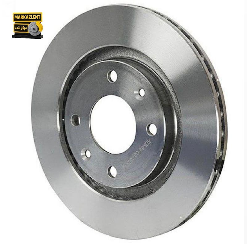 دیسک جلو سمند،برندIZEL،آلیاژ ترک با ضمانت 