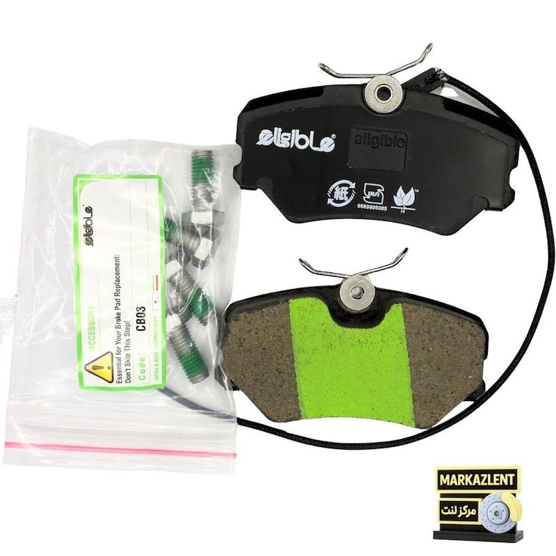 لنت جلو 405،مشترک با پژو پارس،سورن و سمند زیر90،برند الیجیبل تیپ نائو سرامیک فروشگاه مرکز لنت