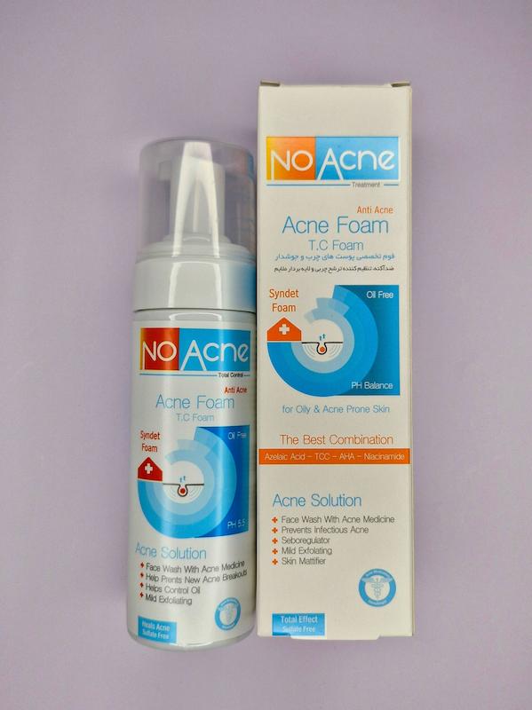 فوم شست‌وشوی صورت نوآکنه 