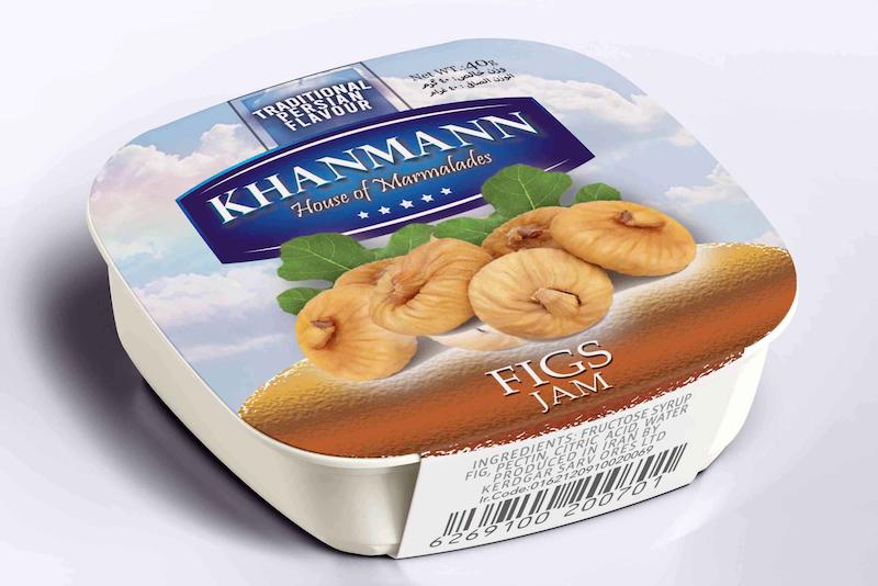 مربای انجیر تکنفره (40گرمی) کارتن 72 عددی