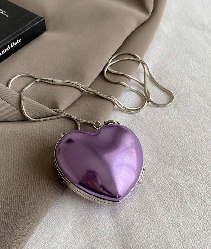 كيف ميني قلبي بنفش