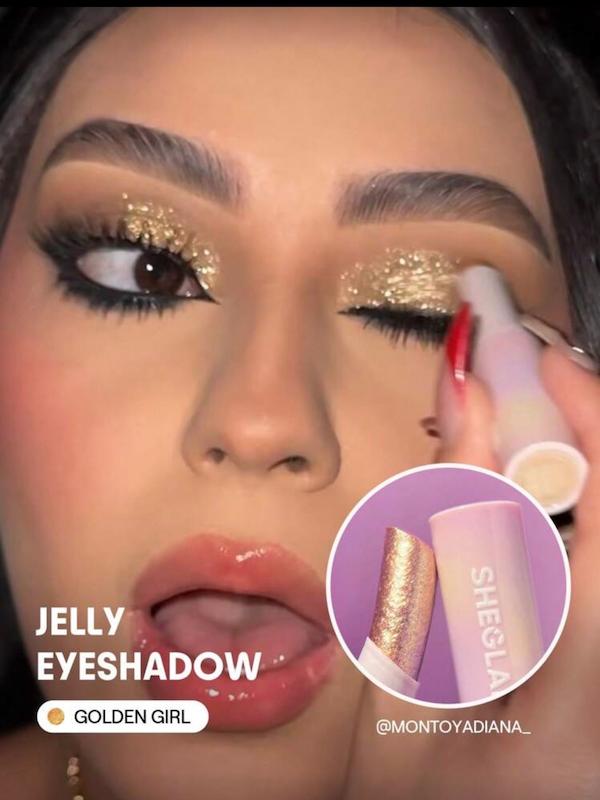 شاين طلايي پشت پلك شيگلم