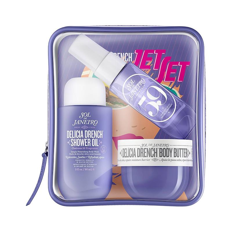 ست مسافرتی سول دو ژانیرو مدل delicia drench Sol de janeiro delicia drench jet set