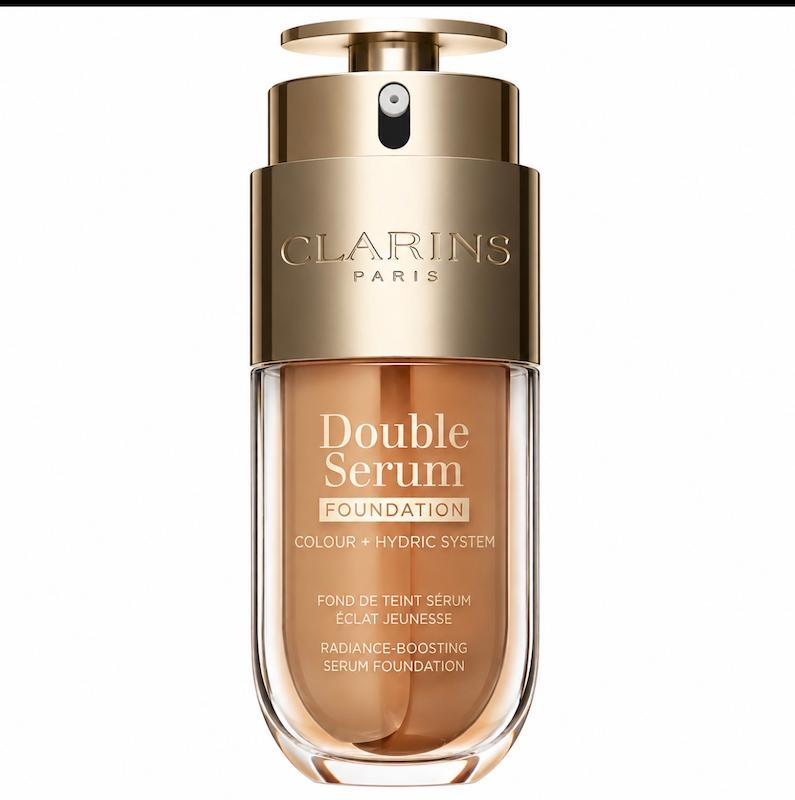 :  کرم پودر سرمی کلارنس Double Serum Foundation  Clar