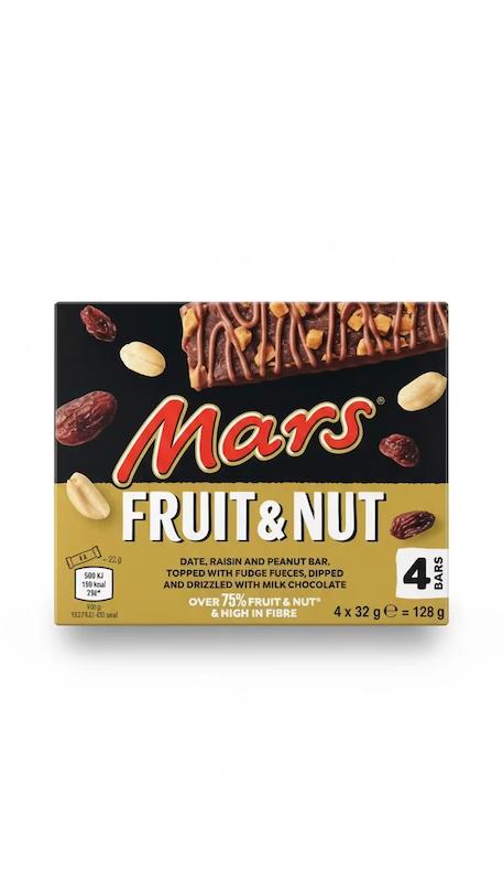 نوت بار انرژی زای مارس میوه و مغز انگلستان| MARS  & Nut Energy Bar 