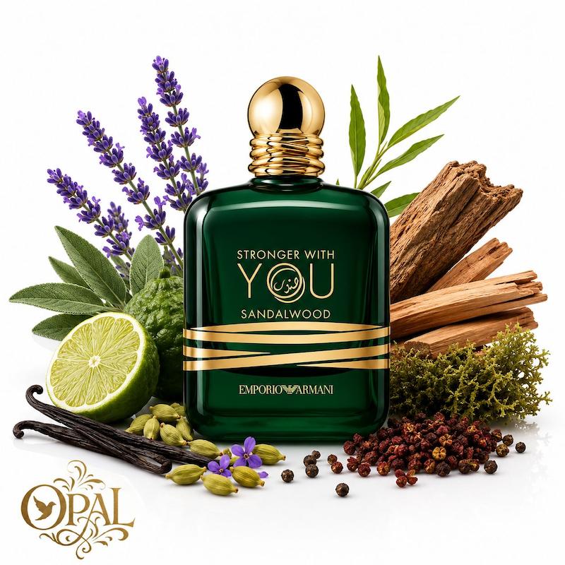 عطر ادکلن جورجیو آرمانی امپریو آرمانی استرانگر ویت یو صندل وود | Giorgio Armani Emporio Armani Stronger With You Sandalwood ♀️♂️