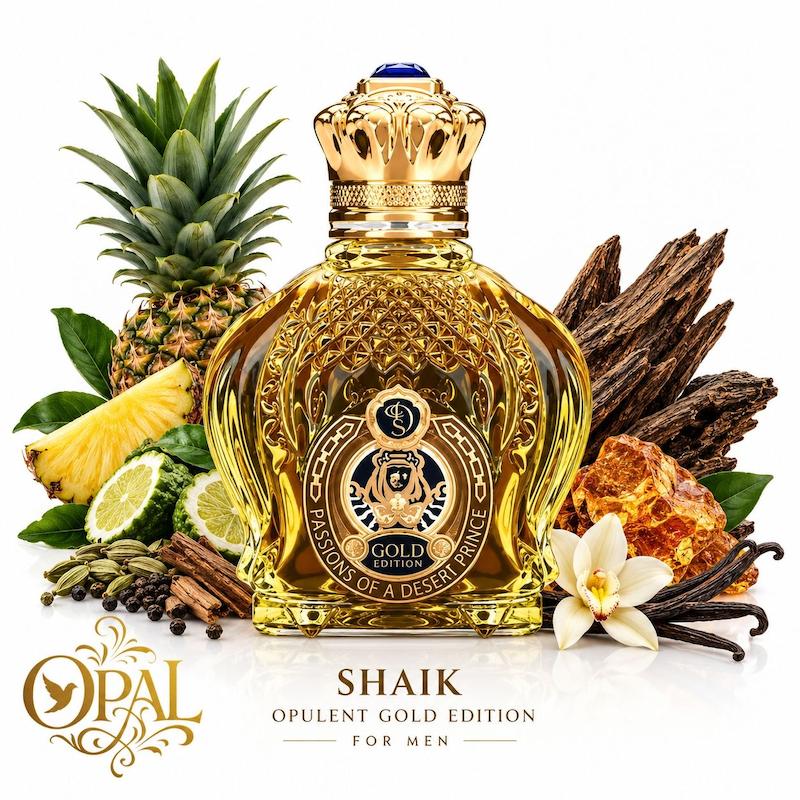 عطر ادکلن مردانه شیخ گلد ادیشن | Shaik Opulent Gold Edition for Men ♂️
