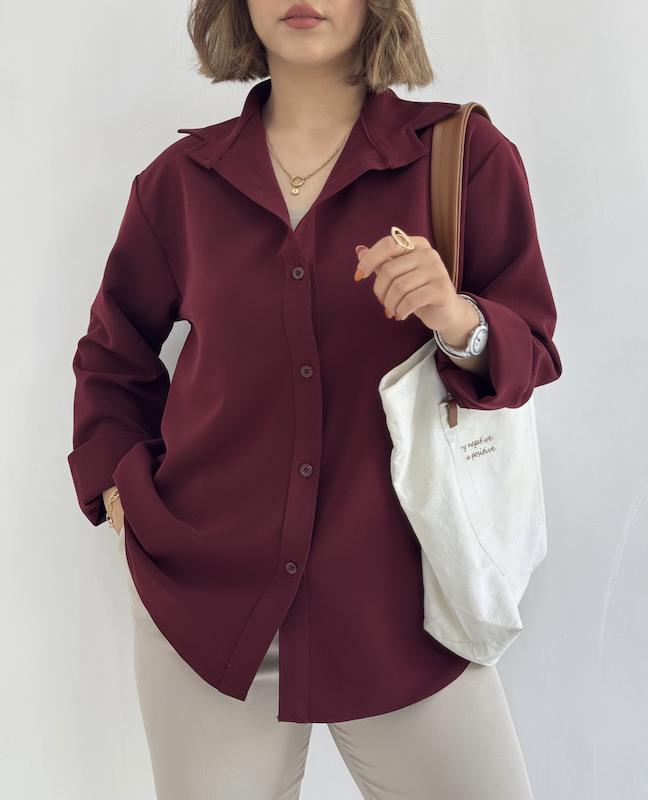 شومیز کرپ Basic 