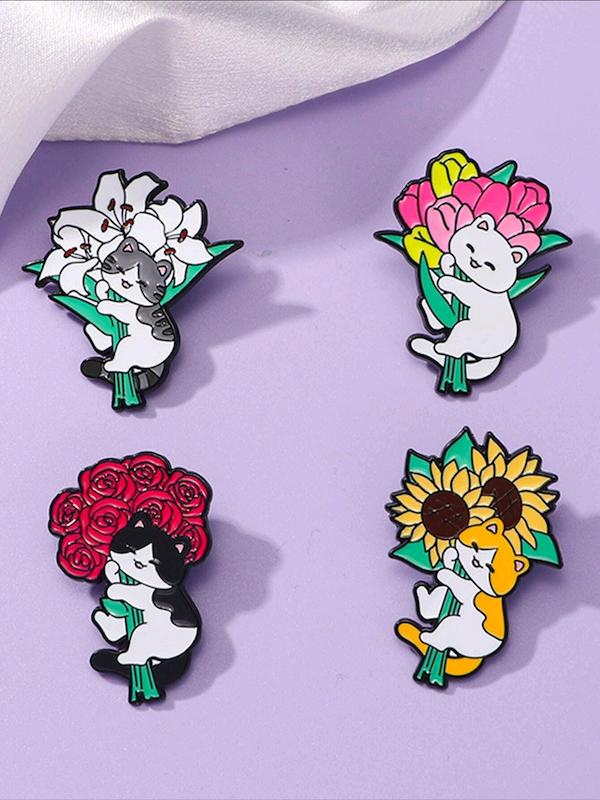 پین پیشی و دسته گل در 4 مدل