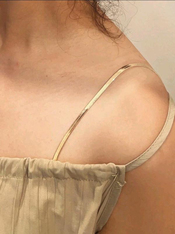 بند سوتین فلزی طلایی و نقره‌ای