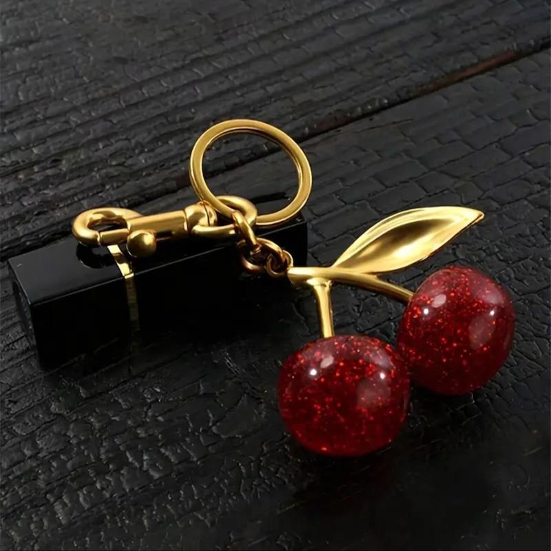 آویز کیف و جاکلیدی گیلاس تپل