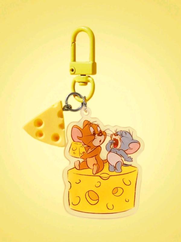 جاکلیدی و آویز کیف تام و جری