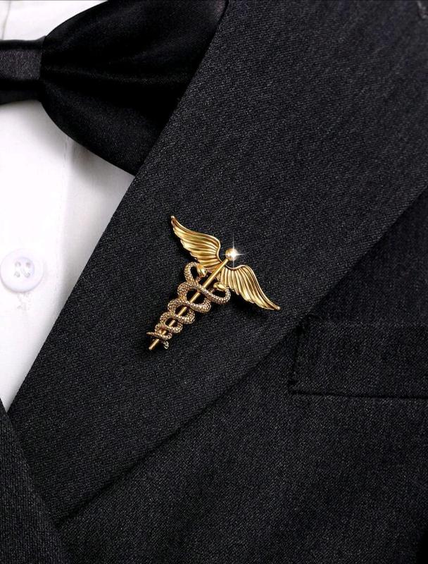 سنجاق سینه نماد پزشکی