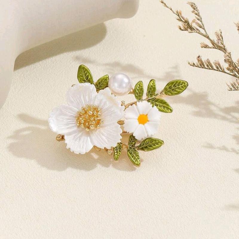 سنجاق سینه شاخه گل بهاری