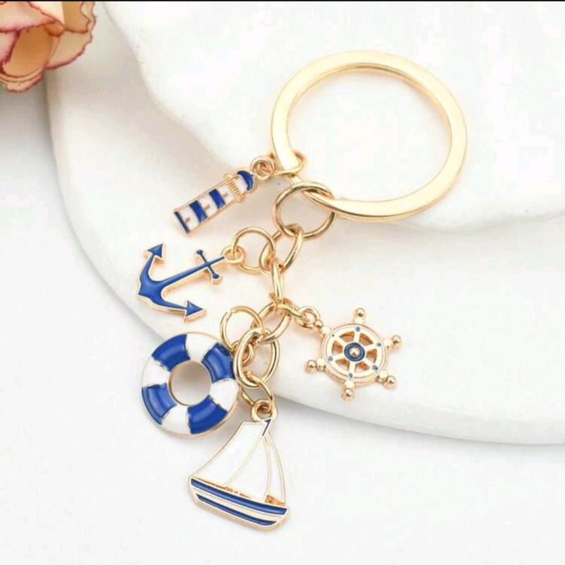 جاکلیدی و آویز کیف دریایی