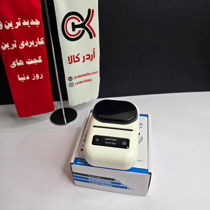 مینی پرینتر حرارتی لیبل زن مدل PT-260