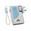 پاوربانک وایرلس و شارژر دیواری 10,000 پاورلوژی مدل POWEROLOGY PP080