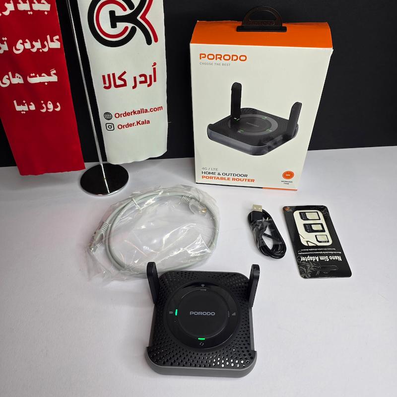 مودم 4G/LTE قابل حمل پرودو مدل Porodo PD-4GCPMF