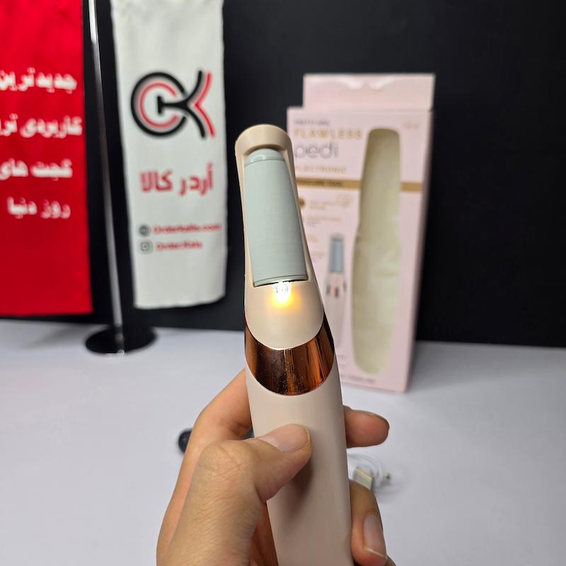 سنگ پا شارژی دو کاره مدل Flawless Pedi