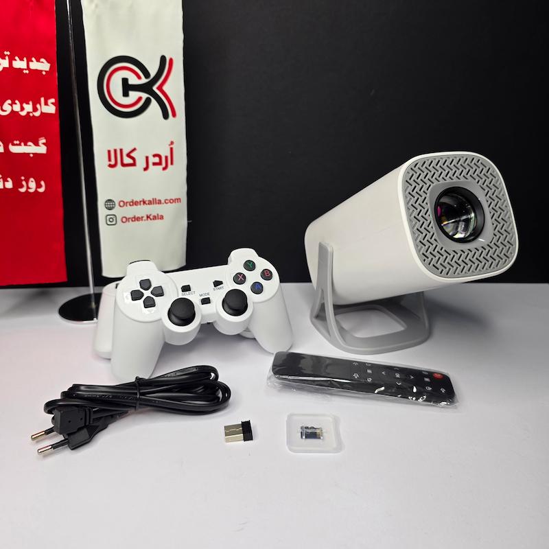 ویدیو پرژکتور گیمینگ همراه با دو دسته مدل s40 max