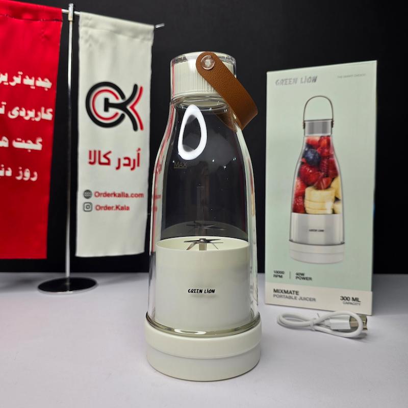 شیکر ۳۰۰ میل گرین‌ لاین مدل Mixmate Portable Juicer