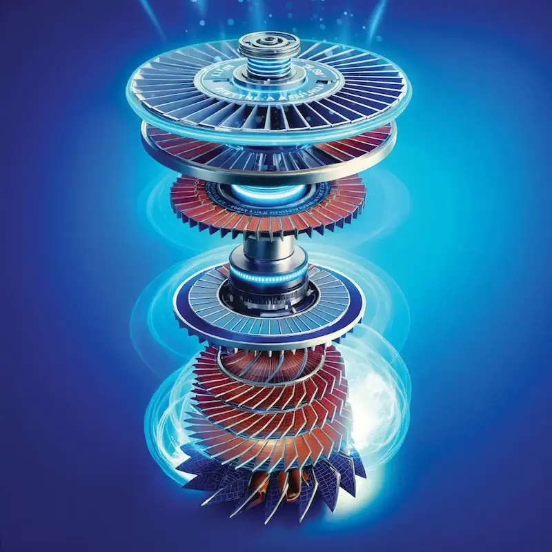 جت‌فن سوپر توربو ۱۰۰۰ وات پاورولوژی مدل Powerology Powerflow Turbo Blower Fan