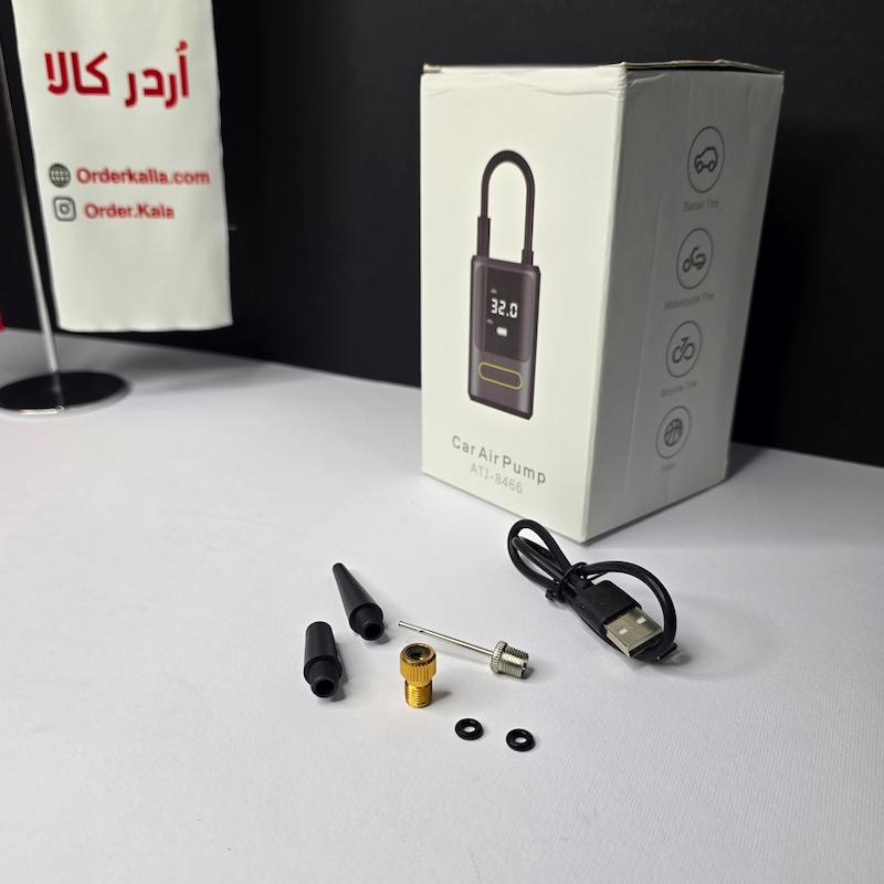 پمپ باد شارژی و پاوربانک شیاومی مدل AJT-8466 
