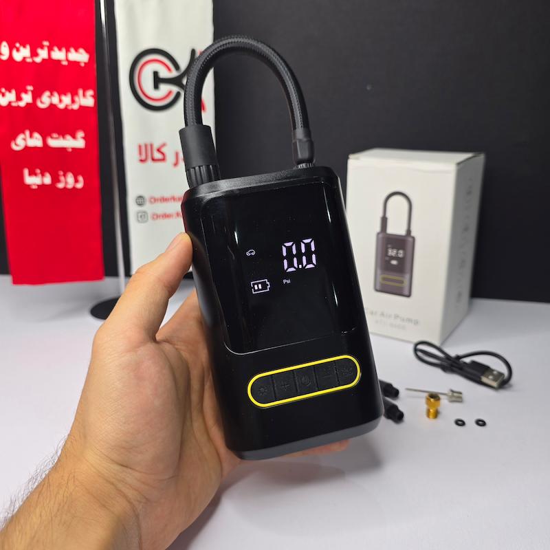 پمپ باد شارژی و پاوربانک شیاومی مدل AJT-8466 