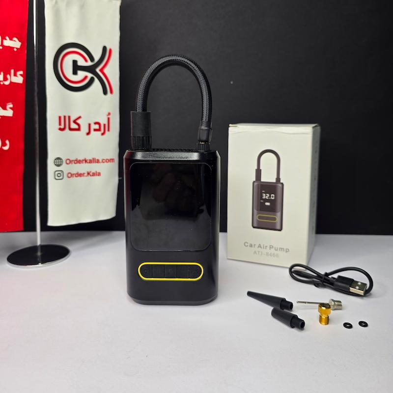 پمپ باد شارژی و پاوربانک شیاومی مدل AJT-8466 