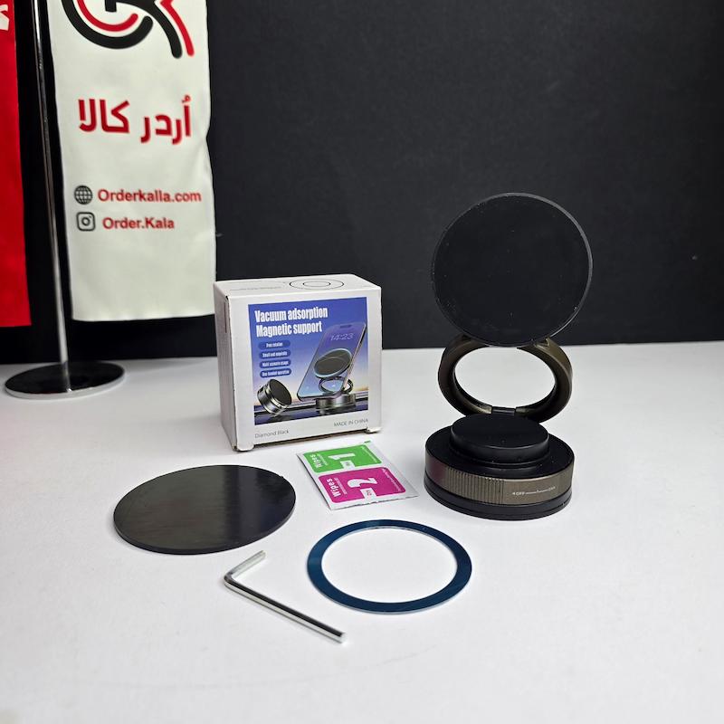 هولدر موبایل وکیومی با قابلیت چرخش ۳۶۰ درجه