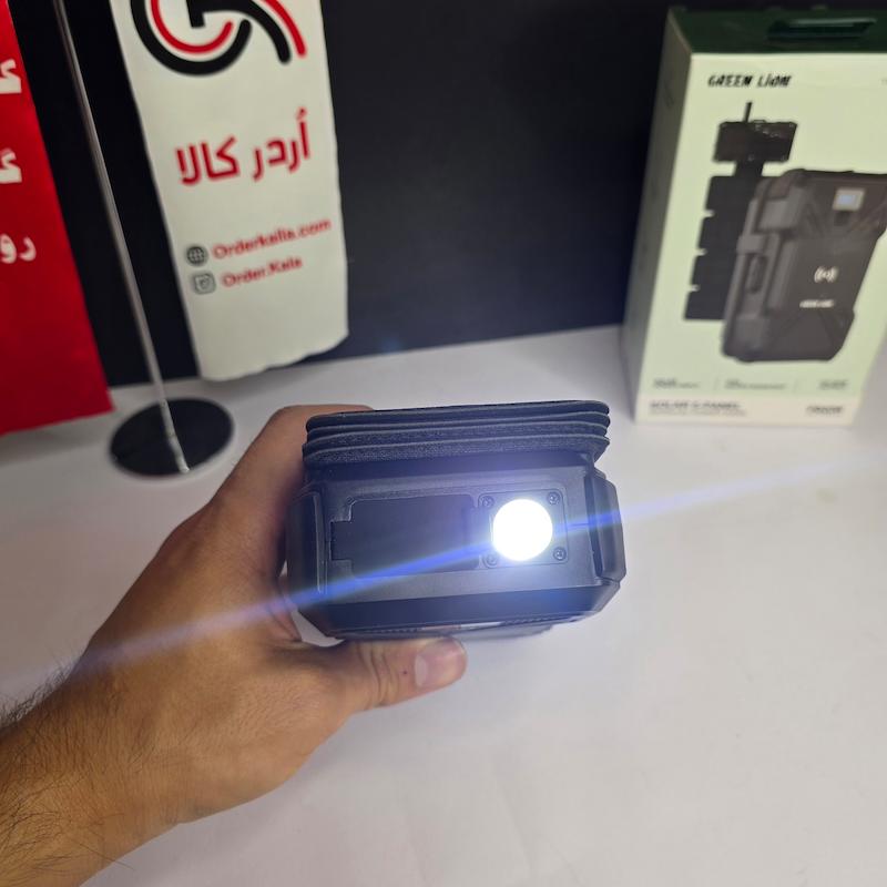 پاوربانک 5 پنل خورشیدی 30،000 گرین لاین مدل Green Lion Solar 5-Panel