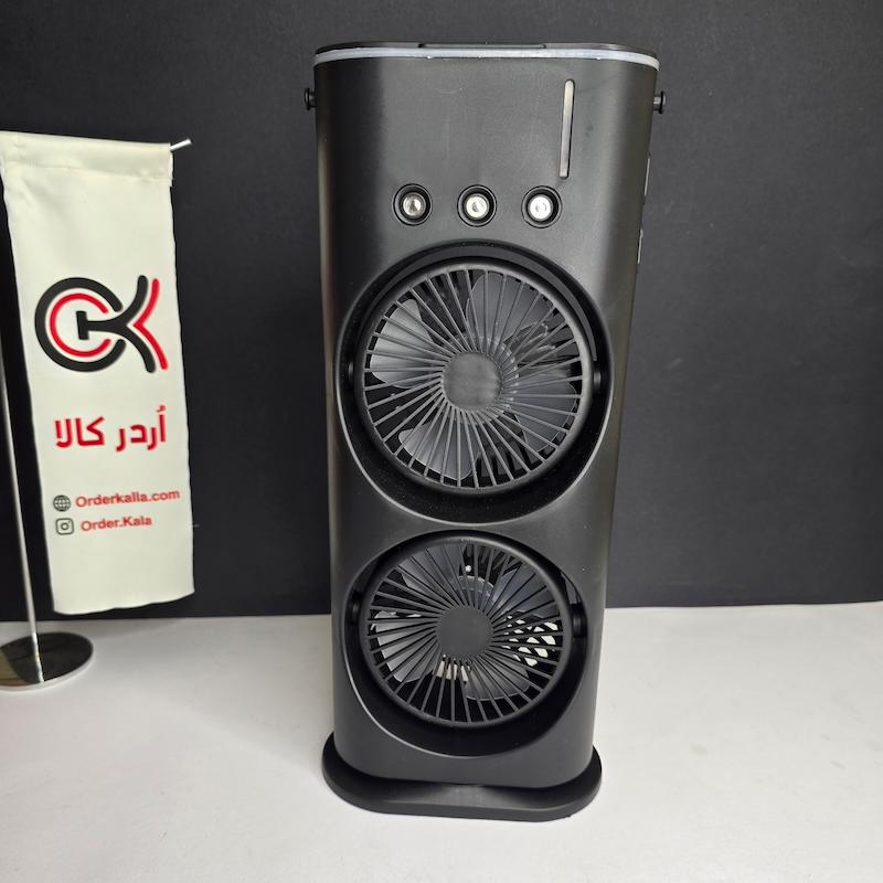 پنکه مه‌پاش شارژی رومیزی مدل ۲ فن اورجینال