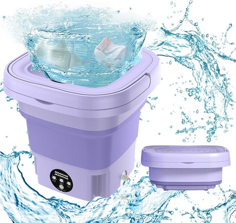 مینی لباسشویی تاشو قابل حمل مدل folding washing machine