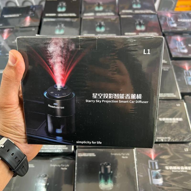 خوشبو کننده چندکاره خودرو Roadverse Starry Sky Projection Smart Car Diffuser