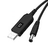 کابل تبدیل برق USB به DC مدل ۱۲ ولت