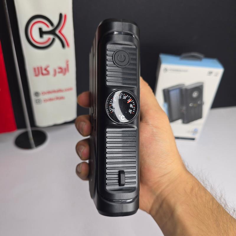 پاوربانک خورشیدی ۲۰،۰۰۰ پاورولوژی مدل Powerology Helio Lux MagSafe Solar Power Bank