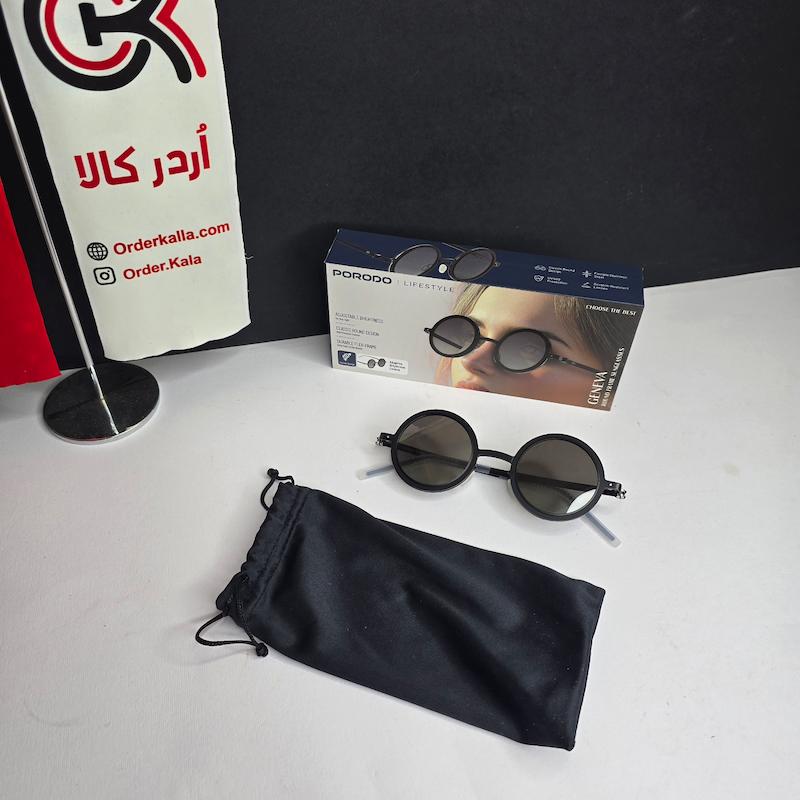 عینک پلاریزه با قابلیت تنظیم شدت دودی مدل Porodo Lifestyle