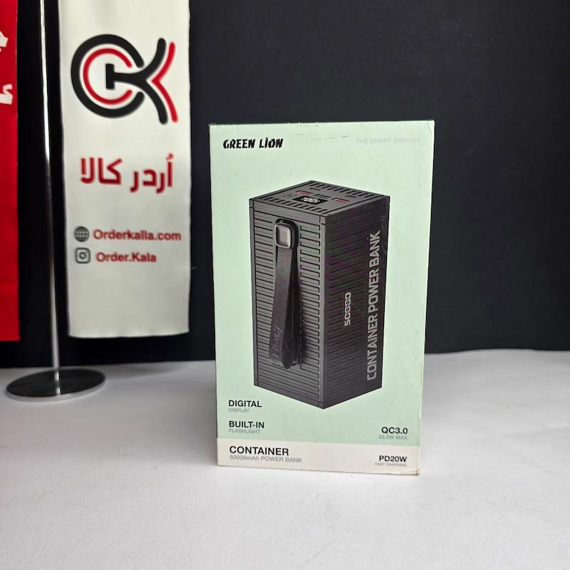 پاور بانک 50000 گرین لاین Green Lion مدل GL-PX63 توان 22.5 وات