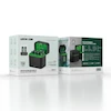 شارژر باتری نیم قلمی گرین لاین Green Lion مدل GRB-12 همراه 8 باتری AAA