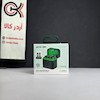 شارژر باتری نیم قلمی گرین لاین Green Lion مدل GRB-12 همراه 8 باتری AAA
