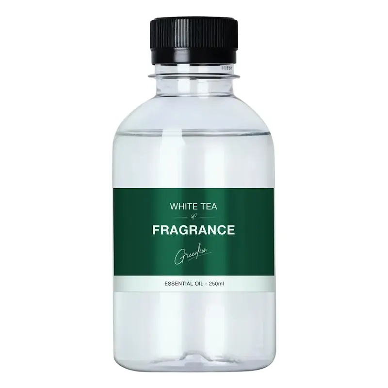 روغن خوشبوکننده چای سفید حجم 250 میلی‌لیتر گرین لاین Fragrance Oil White Tea & Refill for Diffusers