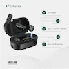 میکروفون یقه‌ای بی‌سیم سه کاره گرین‌لاین مدل Green Lion GM-85X 3 In 1 Wireless Microphone