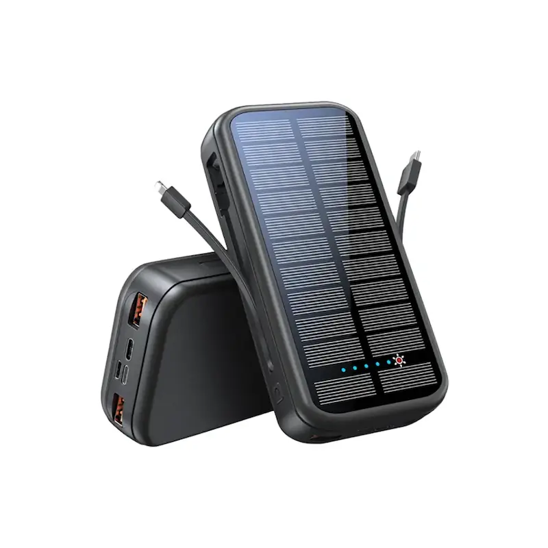 پاور بانک سولار 2 20000 میلی آمپر گرین Green PD20W Solar 2 20000mAh Power Bank