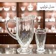پارچ لیوان وارداتی خورشیدی - آنجلیکا - جنوا - تولیپ