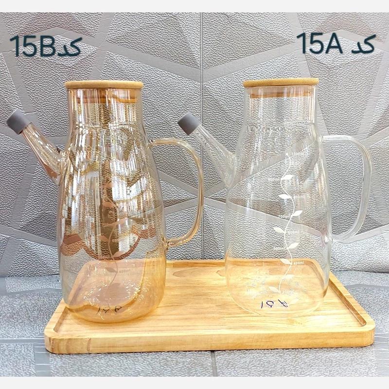 روغن ریز پیرکس طرحدار (کد15A) و (کد15B)