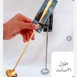قاشق پارچ شربت استیل مدل ملاقه ای